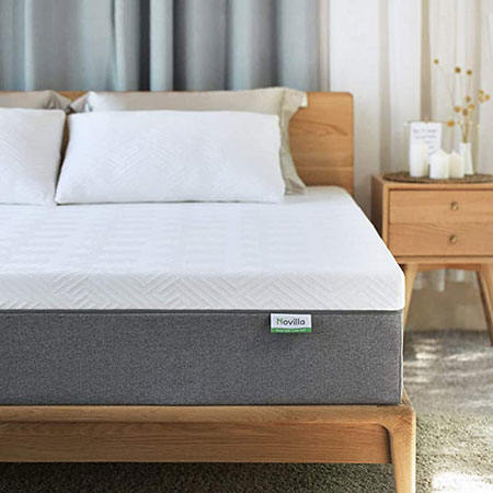 King Mattress Novilla 10-inch Gel Memory Foam