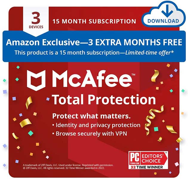 McAfee Total Protection 2022