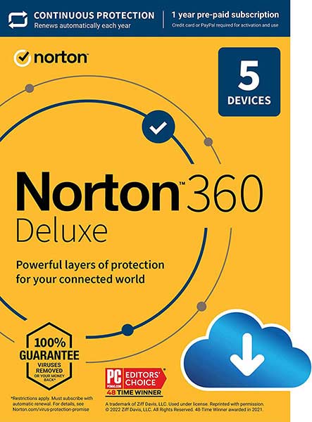 Norton 360 Deluxe 2022