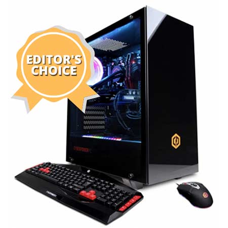 Editor's Choice Best Gaming PC: CyberpowerPC Gamer Xtreme VR 3.6 GHz Core i9