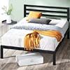 Zinus Mia Metal Platform Bed Frame with Headboard