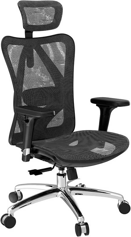 SIHOO Ergonomic Mesh - Best Desk Chair #10